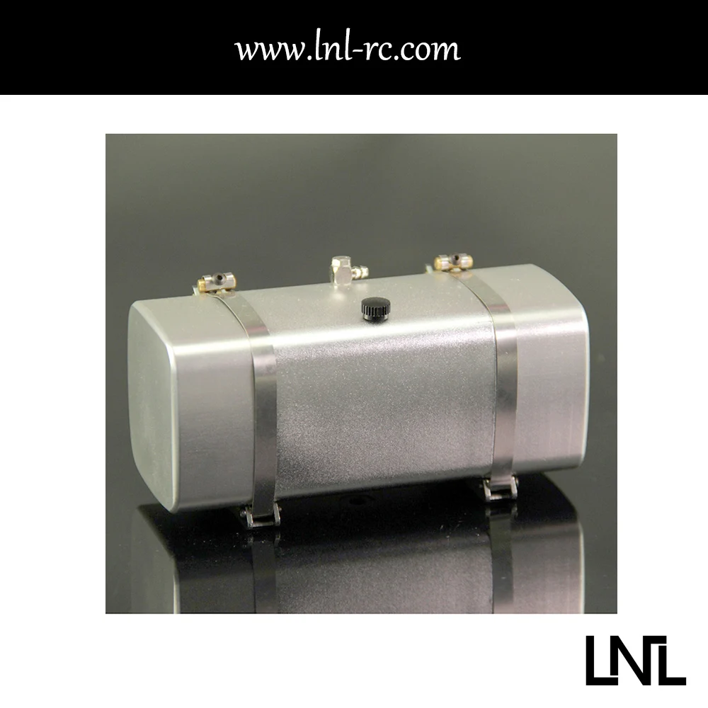 LNL Metal Fuel Oil Tank for Tamiya 1/14 Semi RC King Hauler Truckin