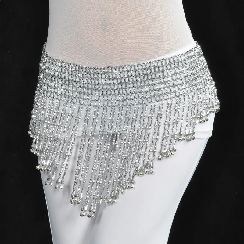 2 Color Belly Dance Bellydance Belts Hip Scarf for Women Indian