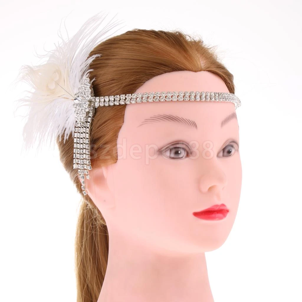 flapper dress headband