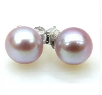 

7mm AAA+++ perfect round akoya sea Lavender pearl