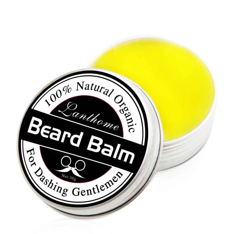 HTHL-кондиционер для бороды натуральный борода восковая паста борода масло сочетание набор мужской формы борода красота средства по уходу