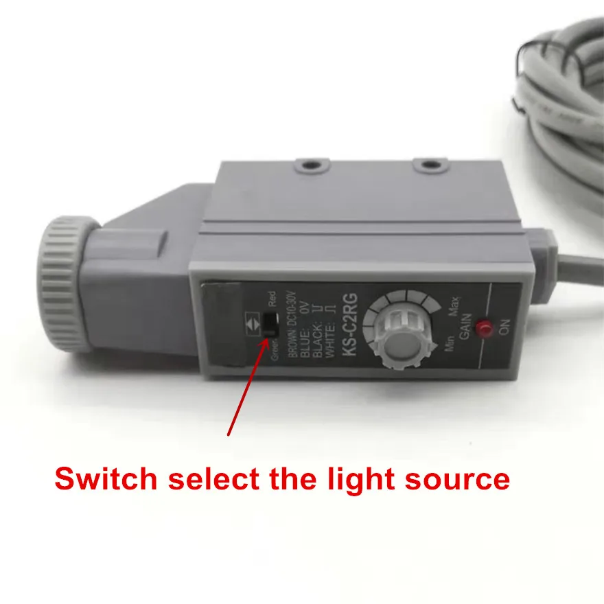 fontes de luz olho código interruptor