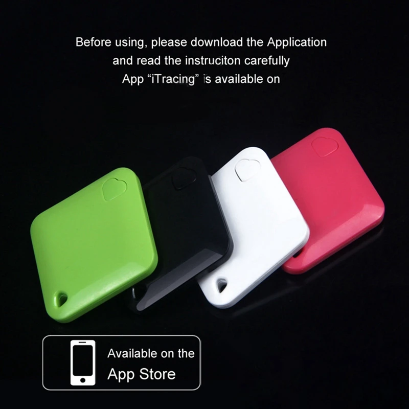  Mini Bluetooth Tracker GPS Locator Tag Alarm Brieftasche Schlüssel Pet Hund Tracker Anti-verloren M