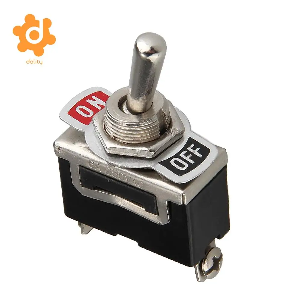 Generic Toggle Flick Switch  ON/OFF SPST Car Dash Light Dashboard 12V ON-OFF Switch SPST Single Pole Single Throw