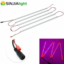 5 шт./лот 50 см 12 В 12 в 10 Вт Светодиодный светильник для выращивания растений красный+ синий фито-лампа для выращивания семян гидропоники в помещении