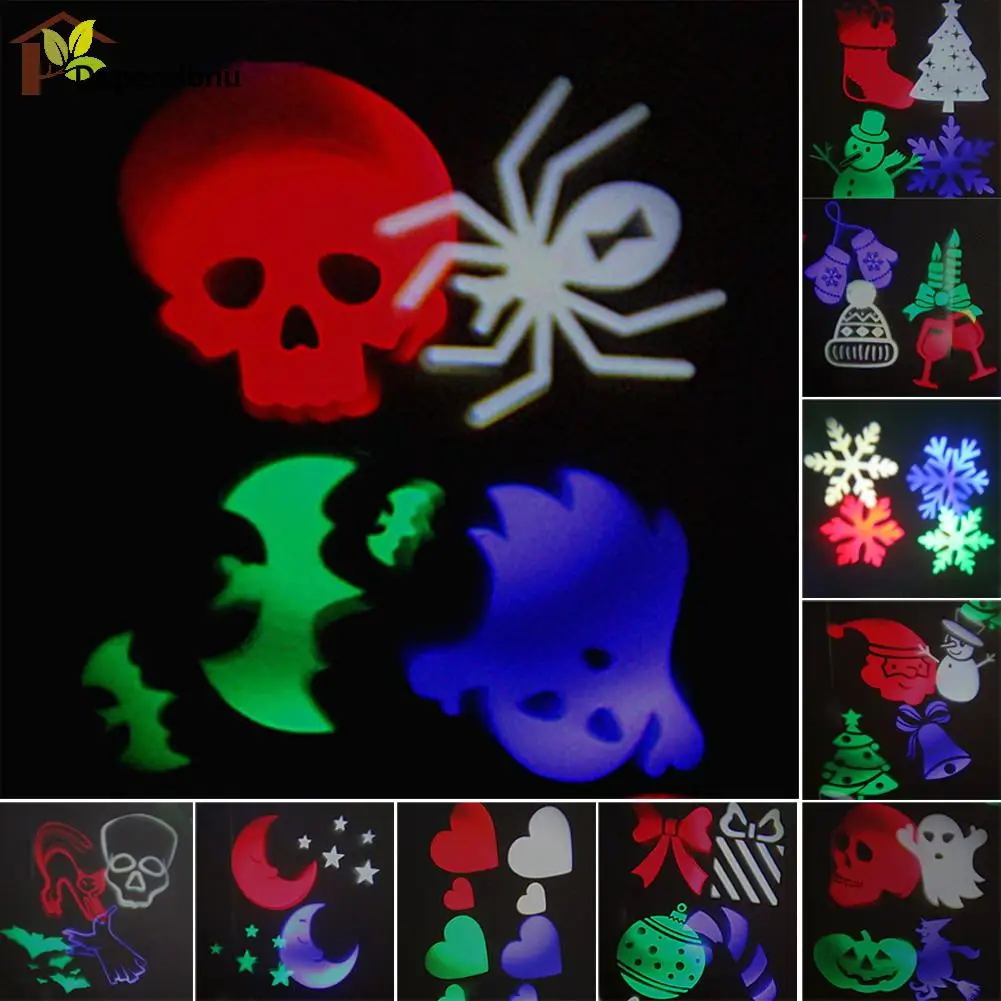 

Waterproof Outdoor 10 Pattern Led Laser Landscape Lights Garden Projector Moving Pattern Stage Light For Christmas Holiday