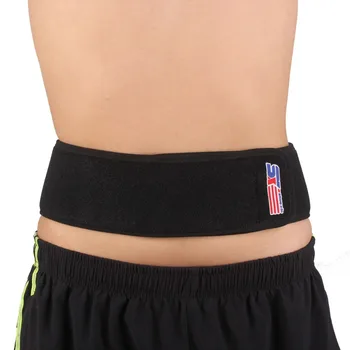 

Free Shipping SX629 Sports Back Waist Elastic Brace Support Wrap Strap Belt Band Adjustable - Black
