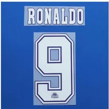 1997-1998 Ретро#9 Роналду стоитков Nameset может настроить на заказ Nameset Diy любое имя печать номера