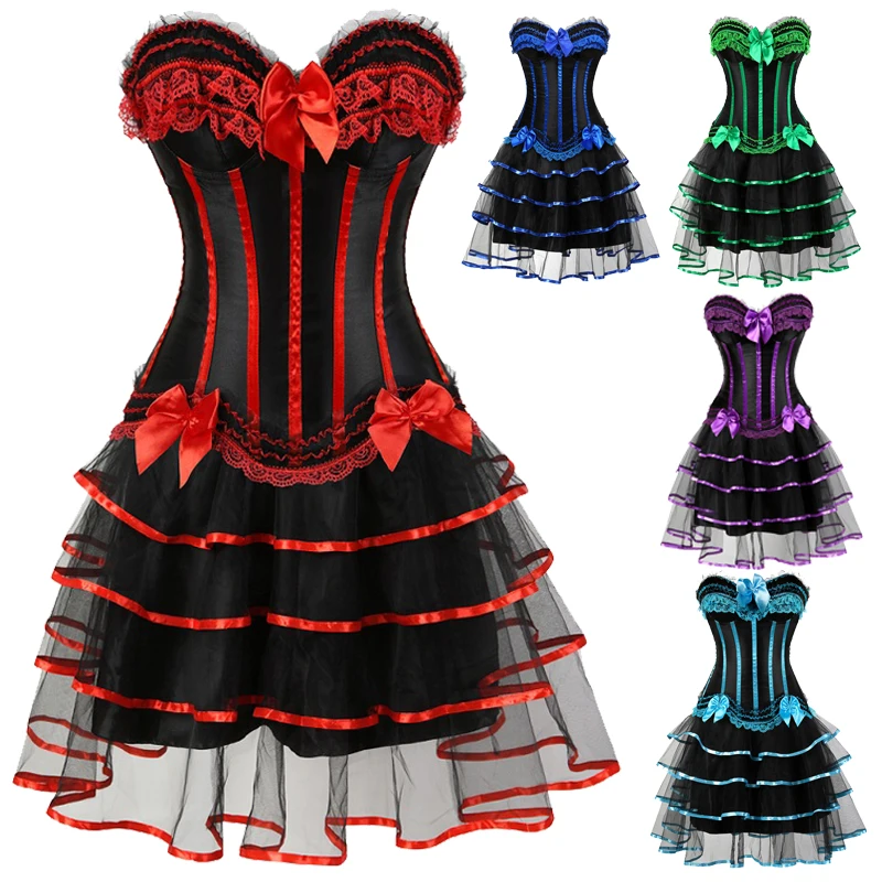 Buy New Multiple Colour Goth Steampunk Plus Size