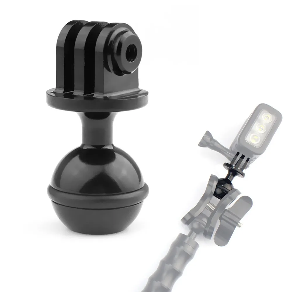 Универсальный адаптер из алюминиевого сплава с 1 дюймовым шариком для Gopro и