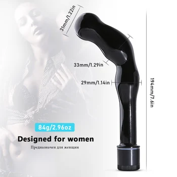 Silicone Prostate Massage Anal Beads Dildo Vibrator AV Magic Wand Vibrating Butt Plug Masturbator Erotic Toys Sex Toys for Men 3