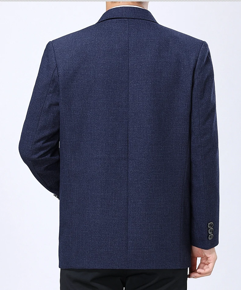 WAEOLSA Men Tailored Blazers Navy Blue Claret-red Blazer Masculino Man Business Suit Jacket Costume Homme (10)