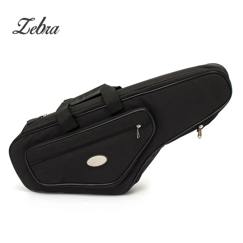 

Hot Sale Portable Black Oxford Alto Saxophone Bag Case Double Carry Handles with Two Adjustable Shoulder Straps For Saxophone