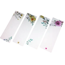 40 шт./компл. DIY Милая креативная Цветочная бумага Bookmarks креативная винтажная текстовая карта офисные школьные принадлежности Новогодняя Рождественская открытка