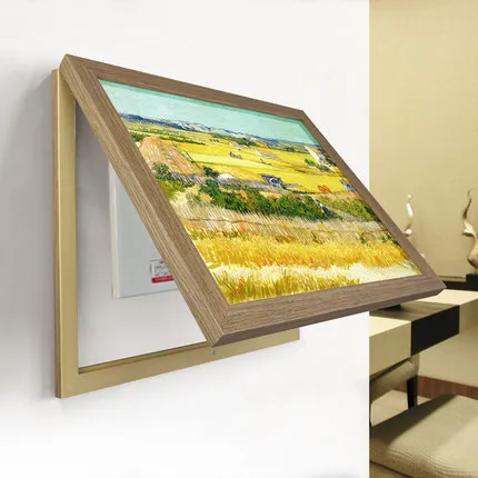 

Meter box decorative painting distribution box cover flip electric box painting porch restaurant mural wall painting