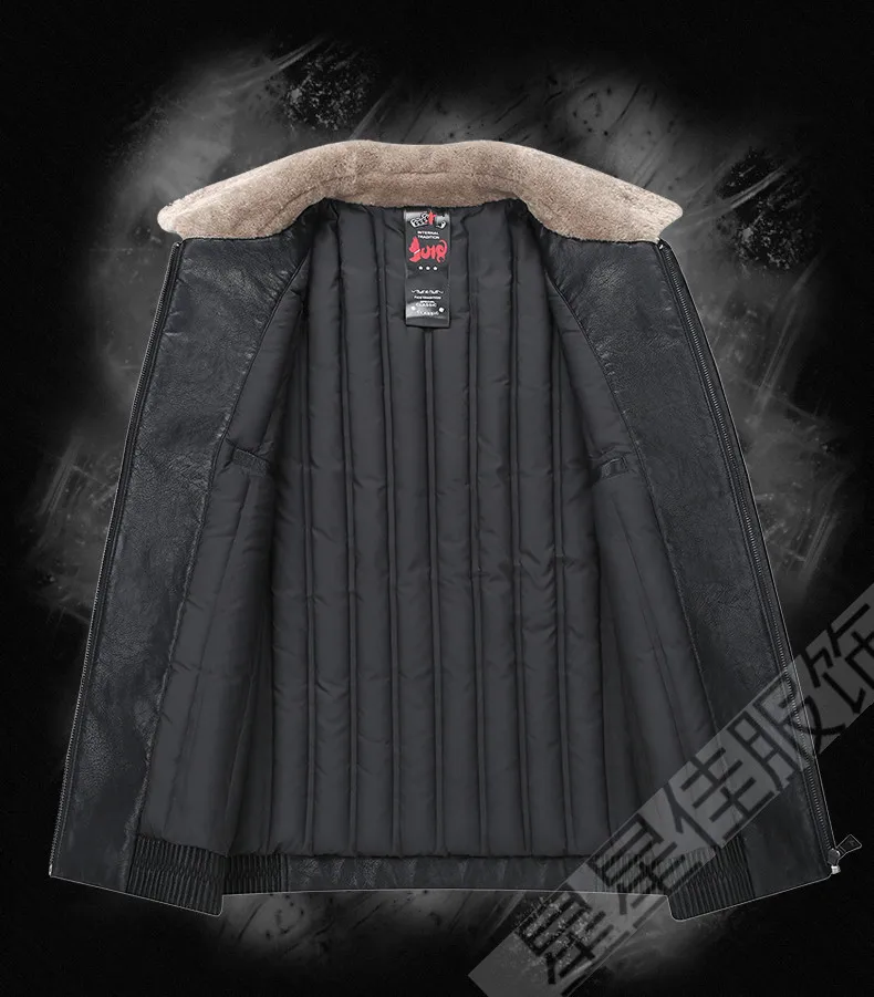 Большие размеры 10XL 9XL 8XL куртка с меховым воротником из натуральной кожи мужская куртка из овчины зимняя куртка-бомбер мужская куртка-пуховик для мужчин