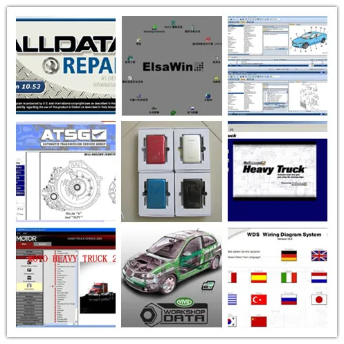 Программное обеспечение для ремонта автомобилей alldata 10,53+ mitchell ondemand+ elsawin 5,2 для audi Для vw полный комплект hdd 1 ТБ для автомобильных грузовиков