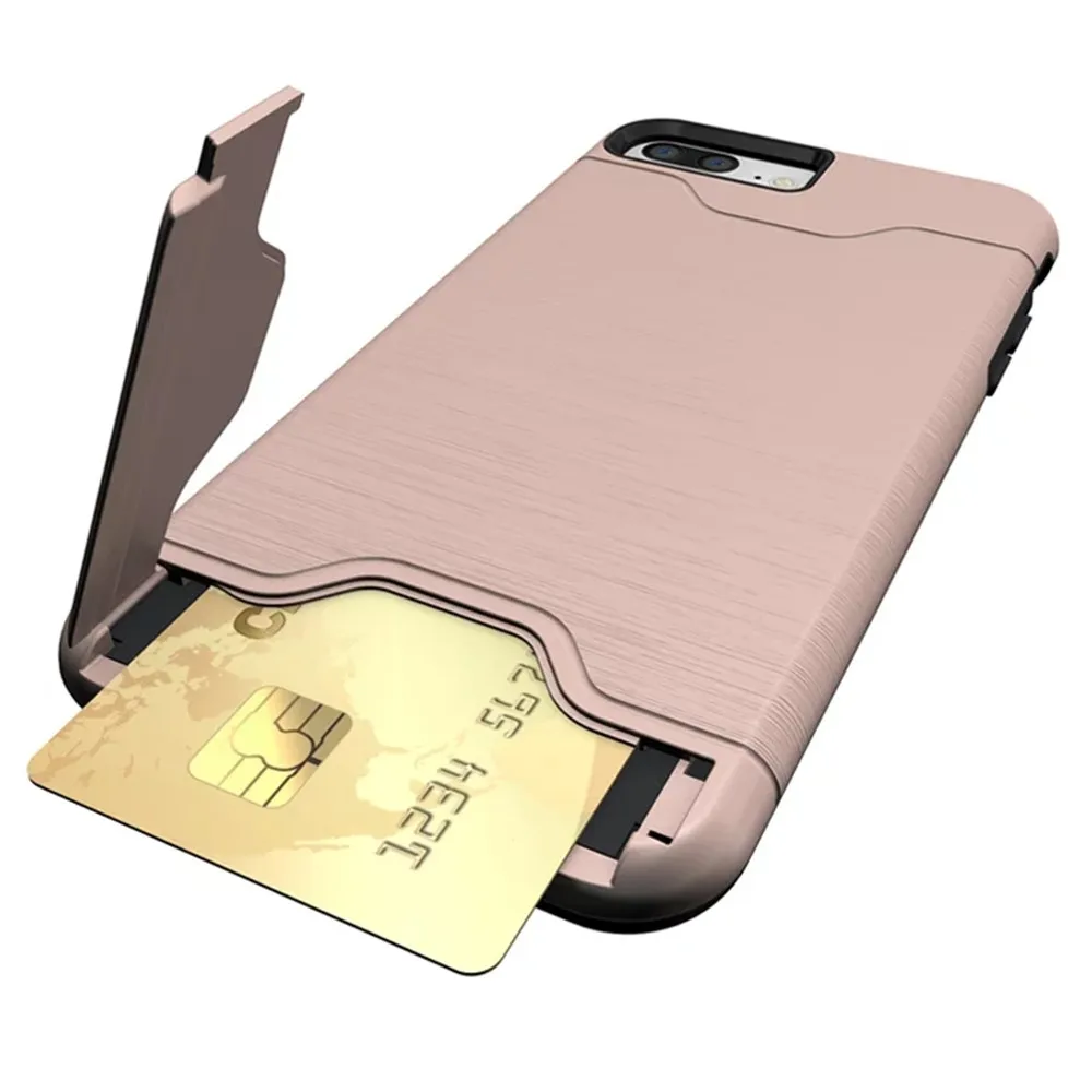 

For Apple iPhone 8 7 Plus Case Shockproof Protect Hybrid Hard Rubber Impact Armor Phone Cases For iPhone 6 6S Plus 7 Cover