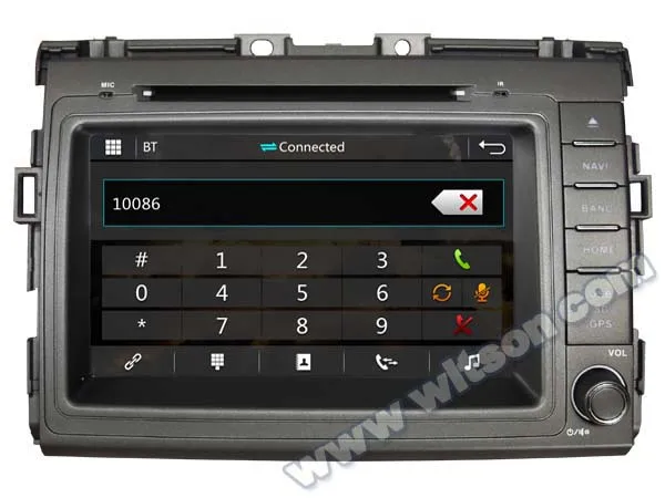 

8" Car DVD for Toyota Previa 2011-2017 & Estima 2011-2017 & Tarago 2011-2017 with Tire Pressure Monitoring System Support