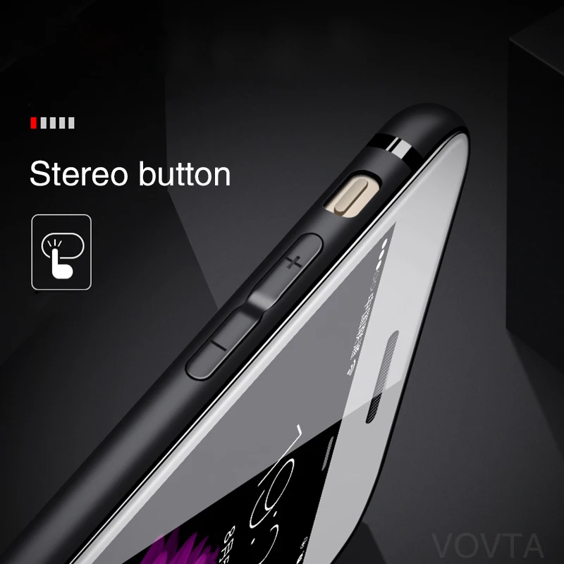 VOVTA Ultra Thin Phone Case for iPhone 6 6s Cases 6 6s Plus Luxury TPU Plastic Cover For iphone 7 8 Case 7 8 Plus SE 5 5s Cases6