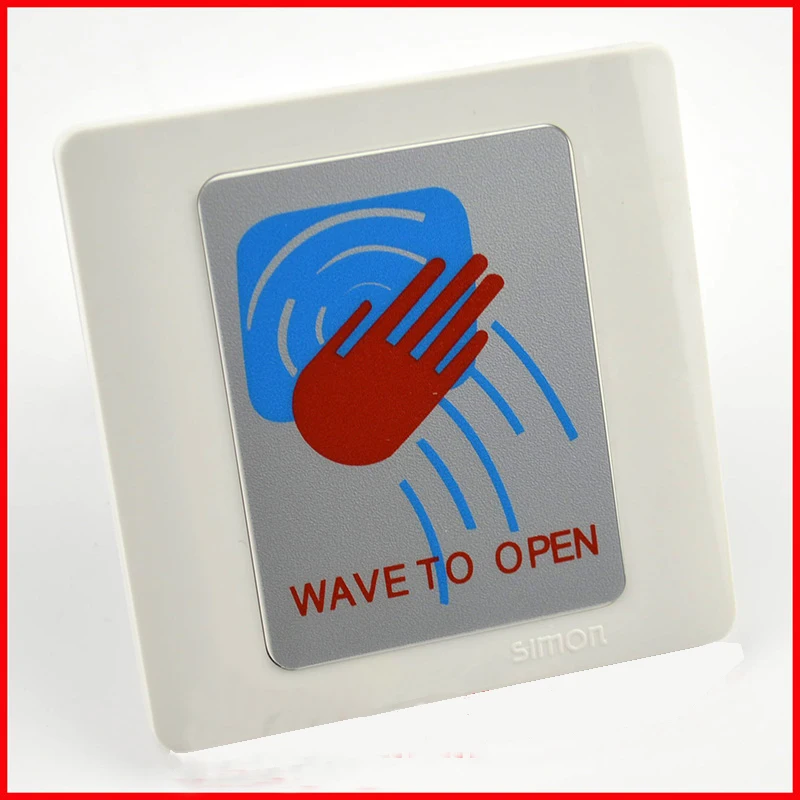 

No Touch Sensor Exit Button for Automatic Door Kit. Microwave Door Release Button for Autogate