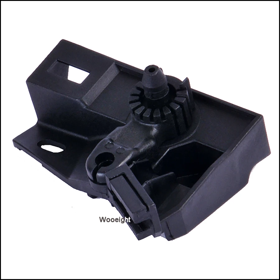 1Set Car Black Hood Release Handle + Bracket Bearing1KD 823 633 A+1J1 823 533 C For VW Magotan Sagitar CC Golf Tiguan