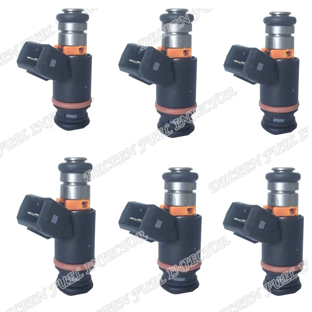 A SET 6pcs Fuel Injectors 021906031D IWP022 Fits for Volkswagen VW