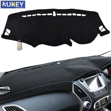 Крышка приборной панели Xukey, коврик для приборной панели, коврик для приборной панели, защита от солнца, крышка приборной панели для hyundai Tucson ix35 2010 2011 2012 2013