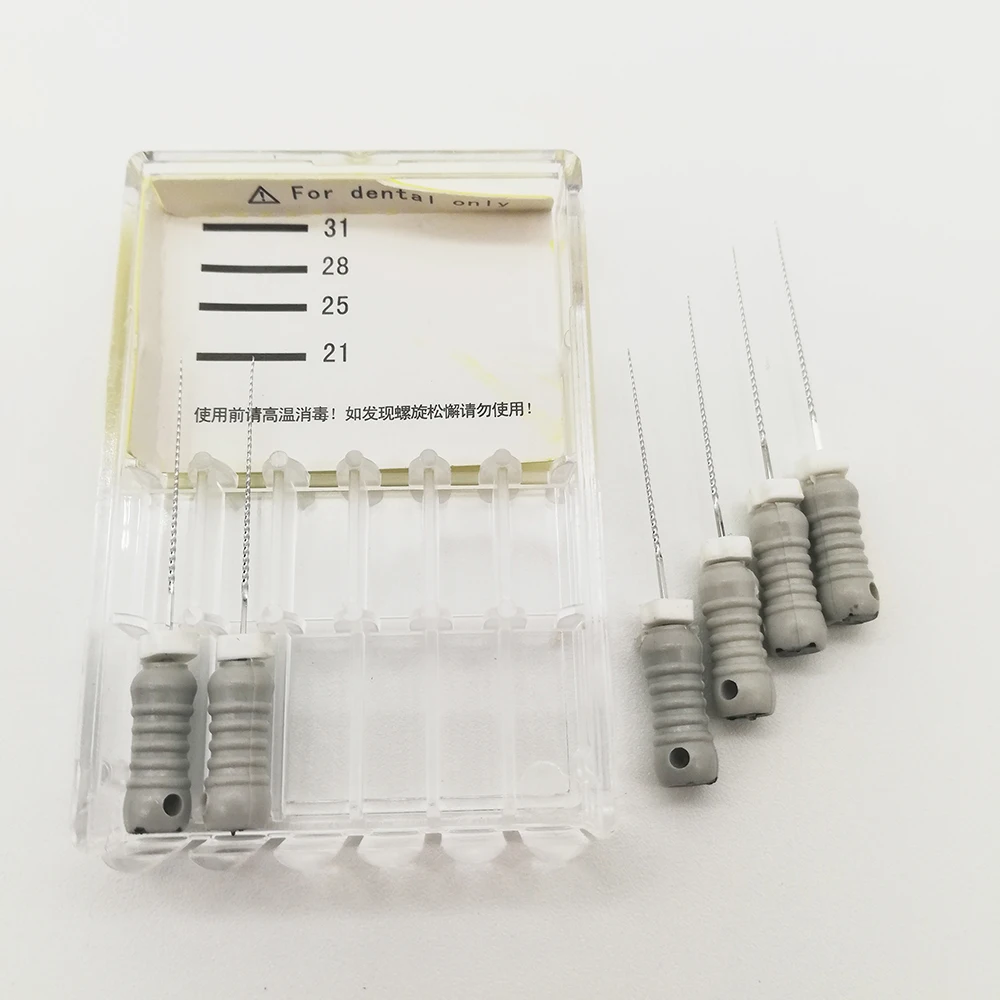 6 шт./упак. 8#-21 мм стоматологические K файлы корневой канал стоматология Эндодонтические Инструменты Стоматологические Инструменты ручное использование из нержавеющей стали