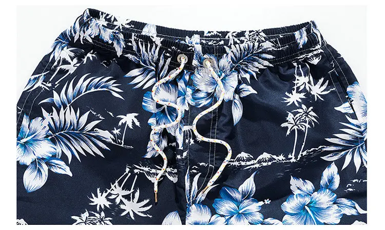 Новые летние дизайнерские Для мужчин s шорты Повседневное цветок Printng бермуды мужской Для мужчин Пляжные шорты