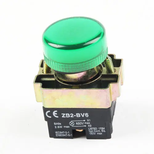 XB2 BV63 XB2 BV64 indicator light pilot light push button switch-in ...