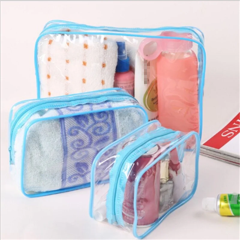 1 PC الأزياء السفر PVC التجميل أكياس النساء شفافة الجمال غسل حقيبة واضحة سستة حقيبة مستحضرات تجميل منظم للنساء 1 PC الأزياء السفر PVC التجميل أكياس النساء شفافة الجمال غسل حقيبة واضحة سستة حقيبة مستحضرات تجميل منظم للنساء