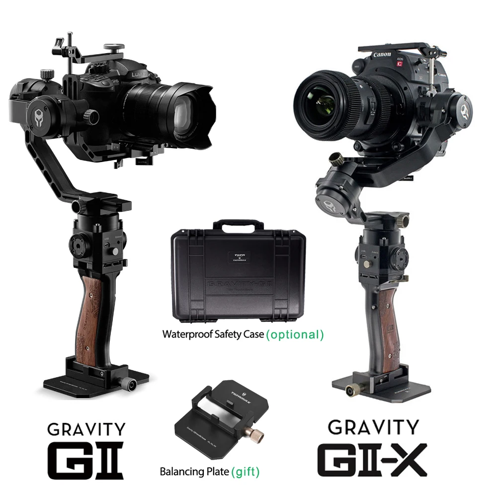 TILTA MAX G2 G2X GR V01 V02 3 Axis DSLR Ручной Стабилизатор Gimbal/пятно Объективы для камер SONY CANON