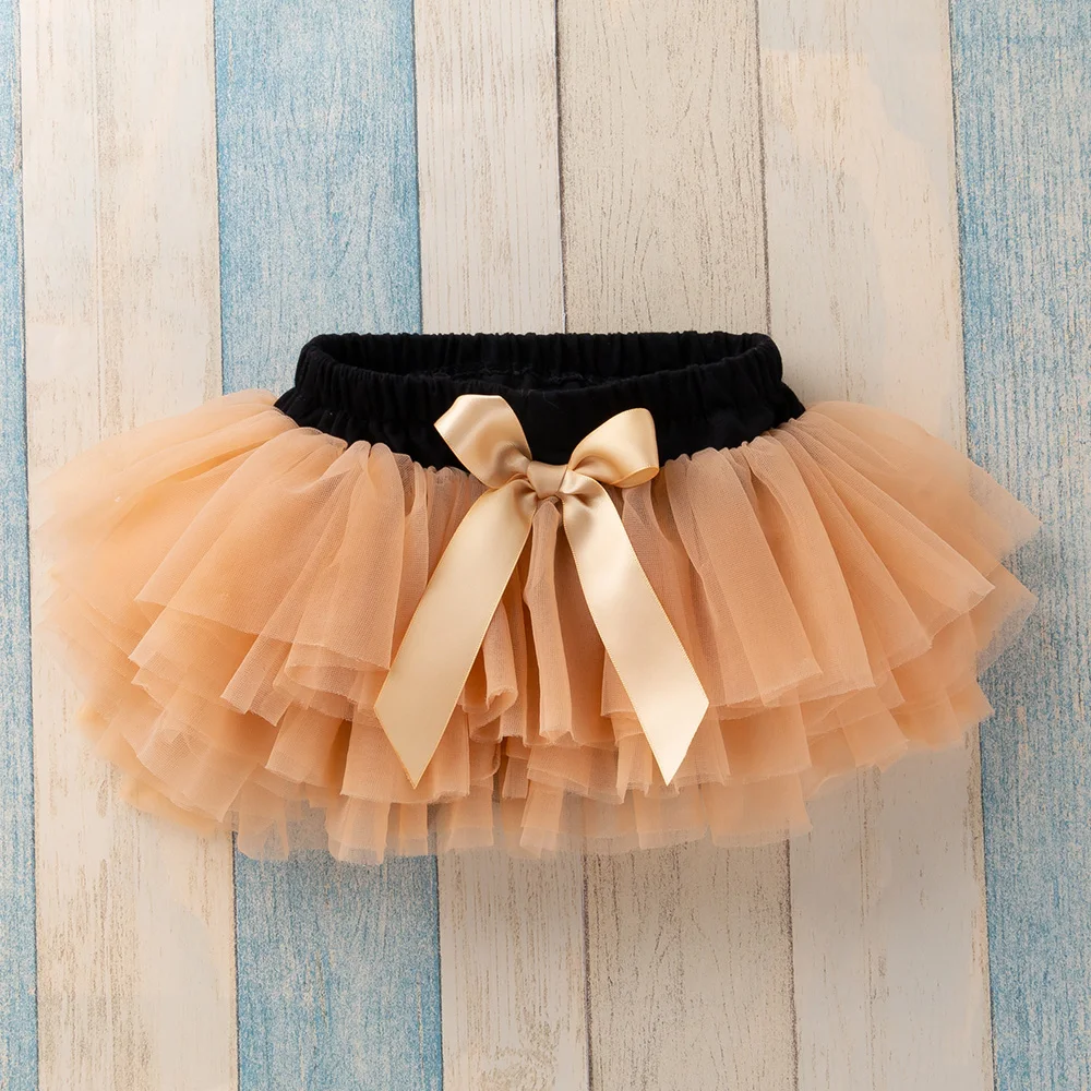 Юбка-пачка для маленьких девочек; фатиновая кружевная Одежда для новорожденных; Детские вечерние балетные юбки для танцев; фатиновая одежда принцессы для девочек