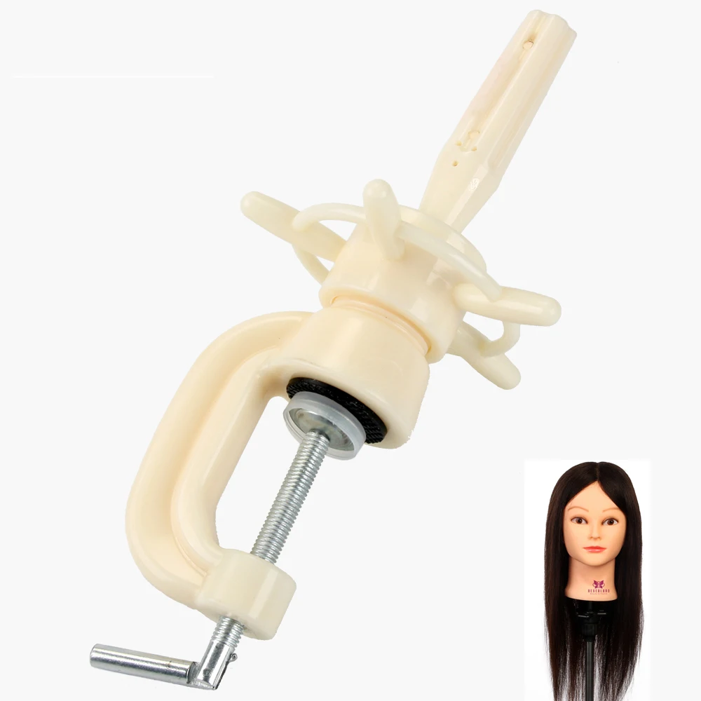 Adjustable Mannequin Holder Wig Stand Manikin Head Table Clamp