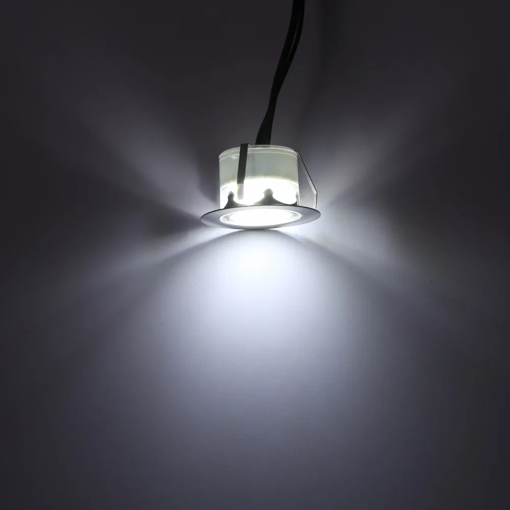 Decoração do Jardim Luz ao ar Gramado Livre Branco Morno Frio Azul Rodada Rgb Levou Inground Lâmpada 1 w ce Rohs Certificação B109-20 16 High Quality inground led light