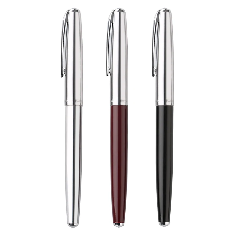 Classic 14k Gold Fountain Pen 0.5mm Fine Hooded Nib Luxury Business