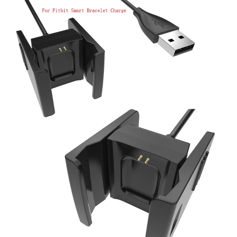 

Replaceable USB Charger For Fitbit Charge2 Smart Bracelet Charging Cable for Fitbit Charge 2 Wristband Dock Adapter Random Color