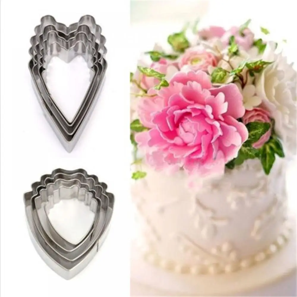 Buy 4pcs leaf Press Molding Foil Mold