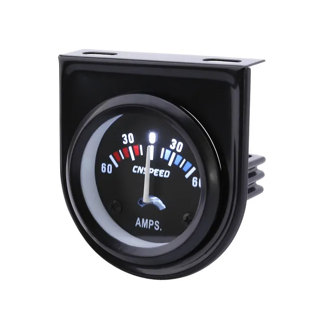 CNSPEED 52mm Car AMP Gauge Meter 12 Volt Gauge Car Boat Truck Volts Car Meter Indicator Control