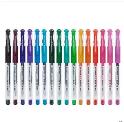 

10pcs Japan UNI UM-151 Water-based 0.38mm Ball-shaped Color Gel Pen 20 Colors Optional Double-bead Pen Writing Smooth