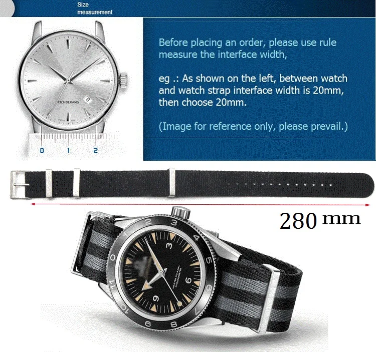 James Bond 007 Contra Spectre спортивный ремешок для часов мужской нейлоновый ремешок браслет 20 мм 22 мм