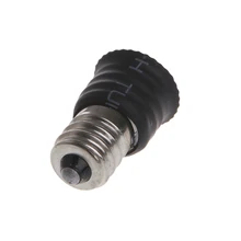 E14 лампы базового освещения в меньшем базовом гнезде E12 Candelabra черного цвета