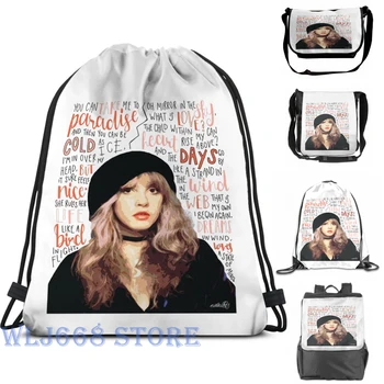 

Funny graphic print shoulder Bags women Stevie Nicks (3) Single shoulder backpack travel for men Gym Bag