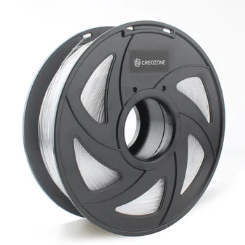 

CREOZONE Premium Clear PETG Filament 1.75mm 1kg Spool Great Transparency and Clarity 3D Plastic Filament Transparent