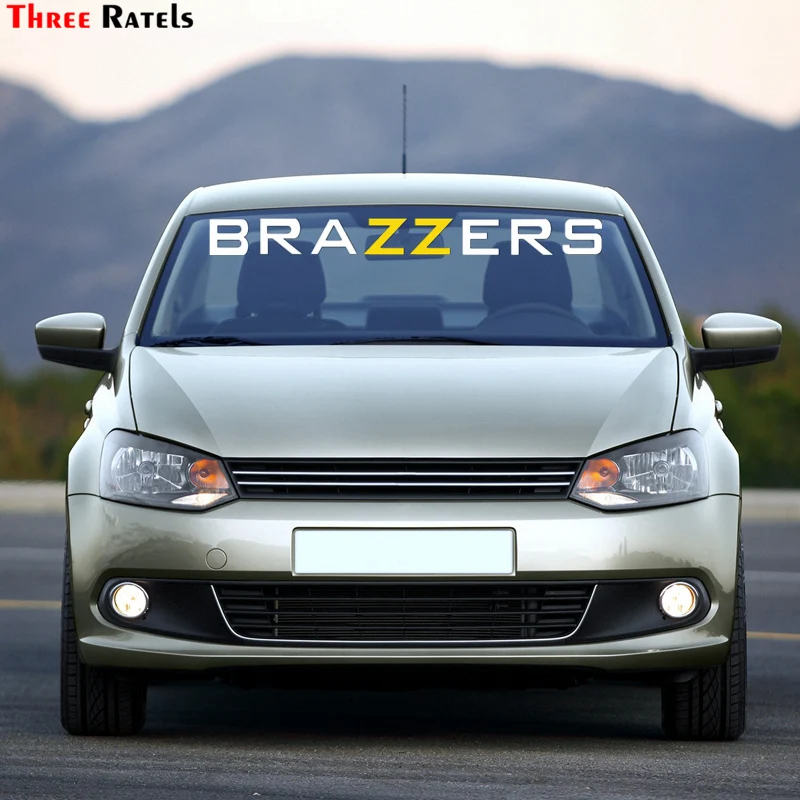 Three Ratels TZ-1099 10*107см 12*129см прикольные виниловые наклейки на авто brazzers большая наклейка на лобовое стекло наклейка для авто