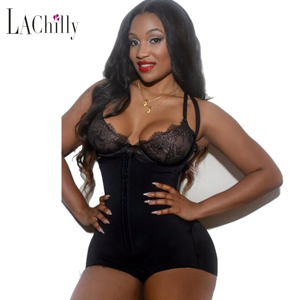 

2017 Caliente latex Shaper Fajas Cintura Clip & Zip Tranner Adelgaza a La Talladora Butt Lifter Body Shaper Ropa Interior