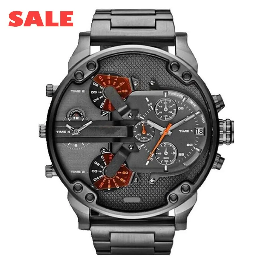 Top Brands Exquisite Hot Product Men's Fashion Luxury Watch Stainless Steel Sport Analog Quartz Mens Wristwatch saat reloj xfcs