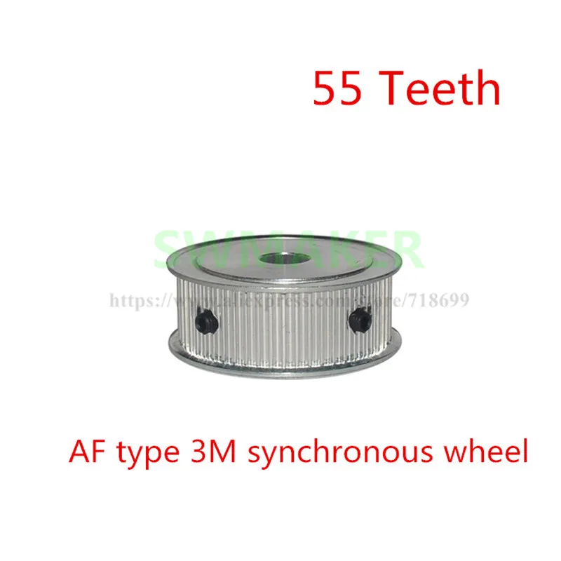 

3D printer accessories, HTD3M synchronous pulley, 3M synchronous pulley, AF type 55 teeth