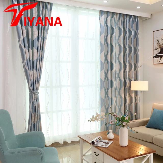 Stile di Moda di lusso Geometrica Tende Oscuranti Tende Della Cucina ... Stile di Moda di lusso Geometrica Tende Oscuranti Tende Della Cucina ...